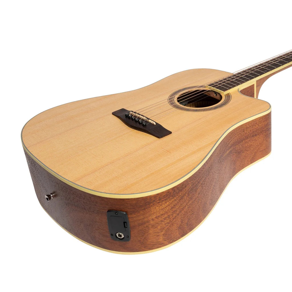 Martinez Acou-Elec Cutaway Guitar - The Toy Station