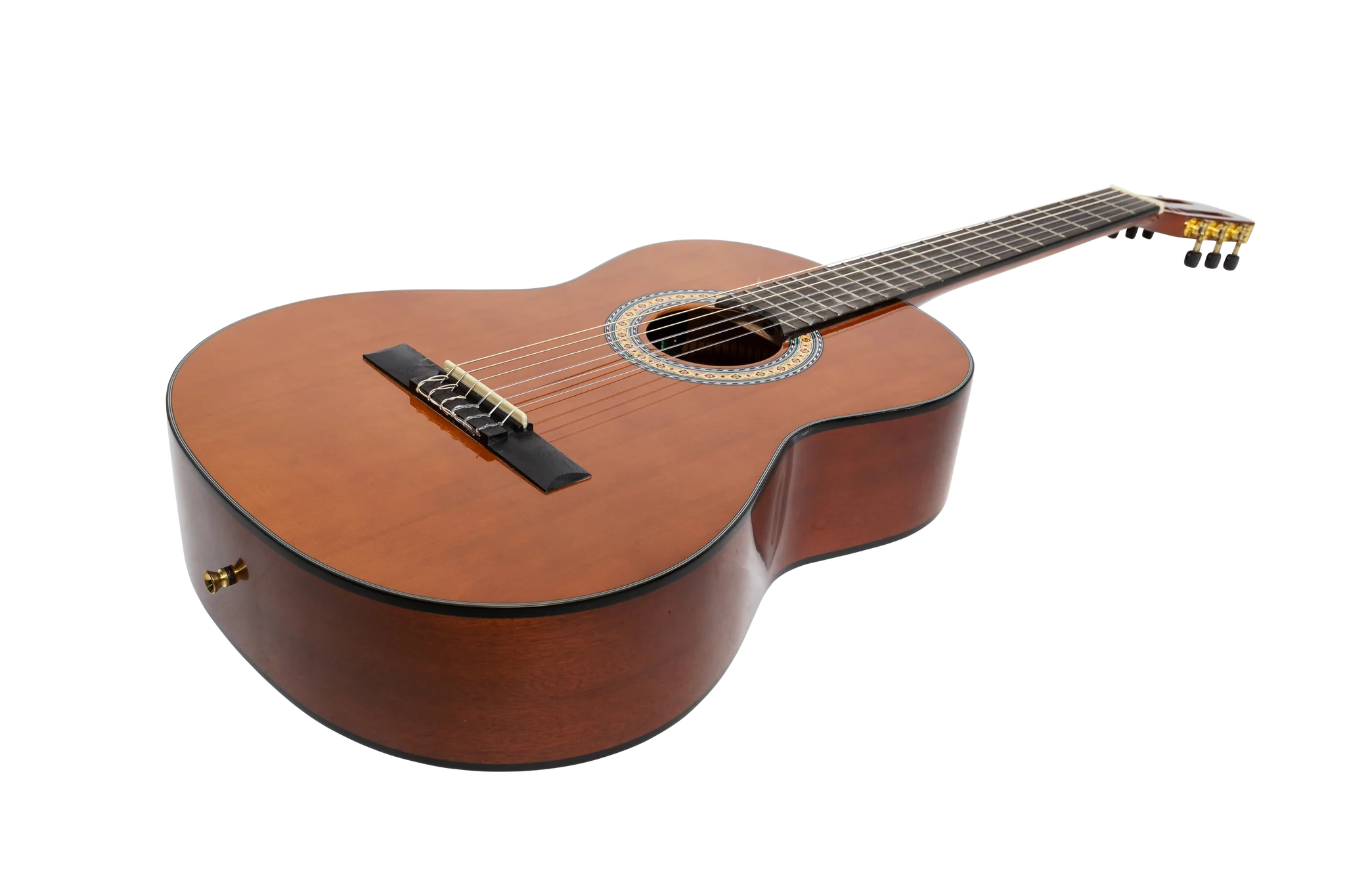 'Slim Jim' G-Series 3/4 Size Student Classical Guitar Pack with Built In Tuner (Natural-Gloss)
