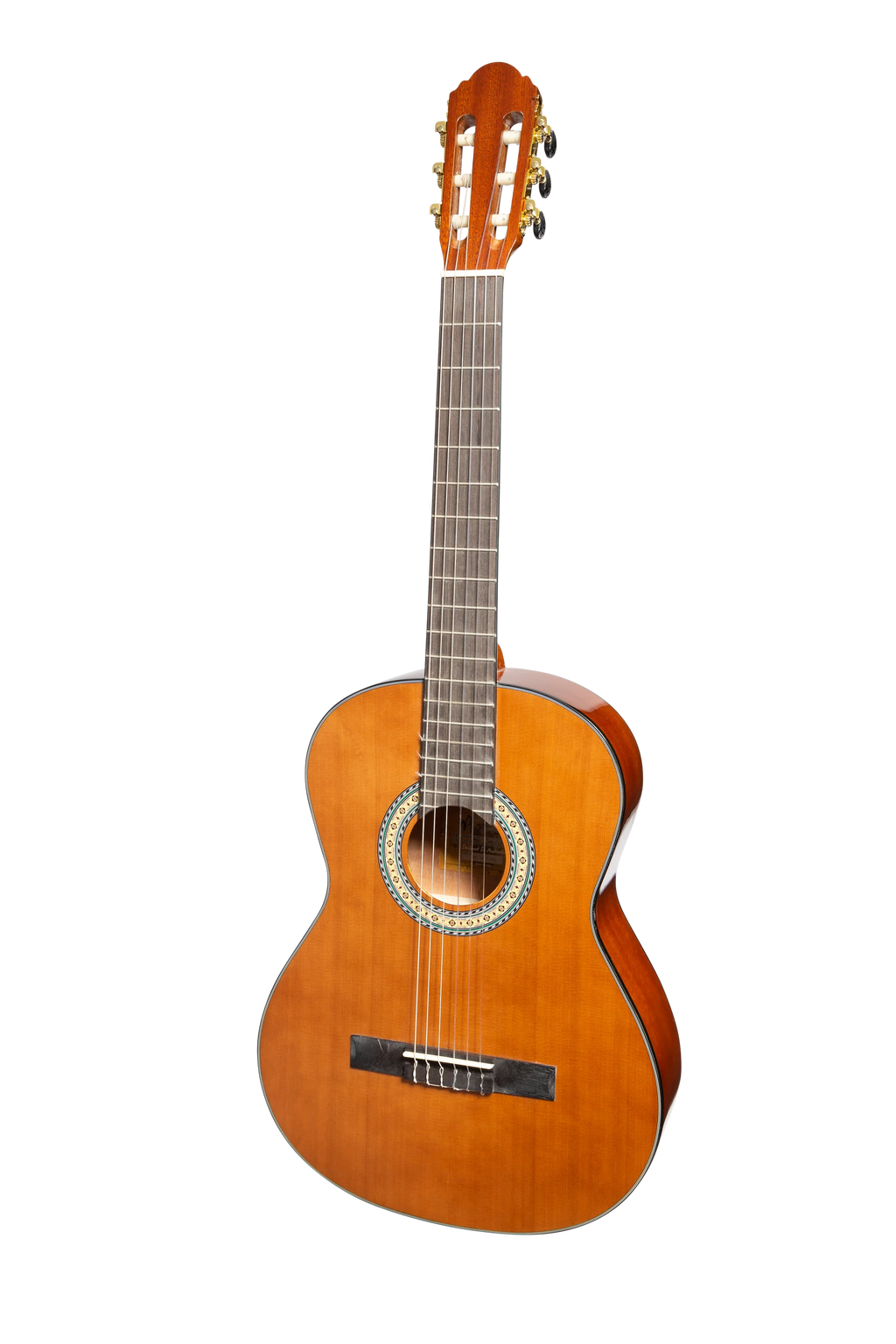 'Slim Jim' G-Series 3/4 Size Student Classical Guitar Pack with Built In Tuner (Natural-Gloss)