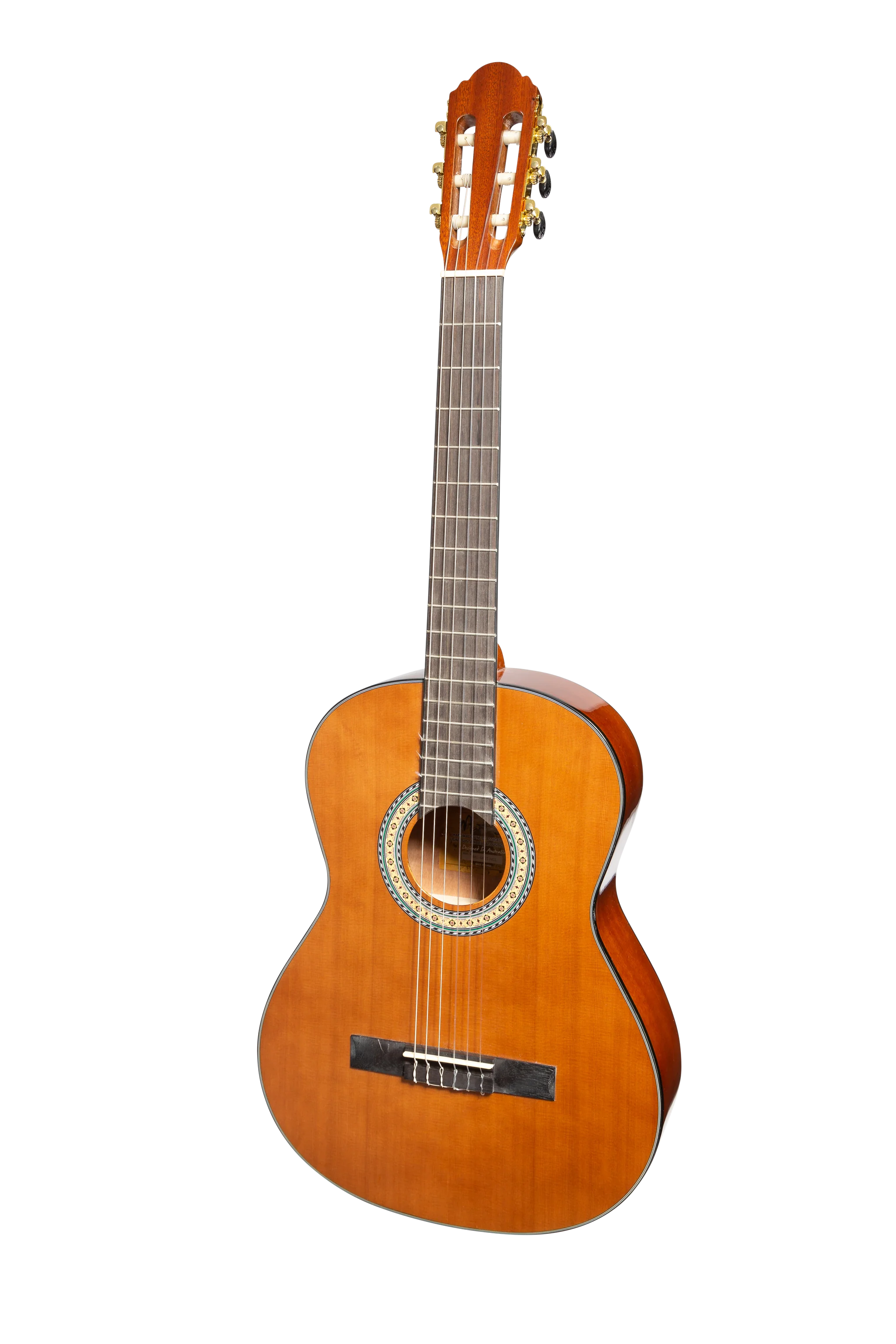 'Slim Jim' G-Series 3/4 Size Student Classical Guitar Pack with Built In Tuner (Natural-Gloss)