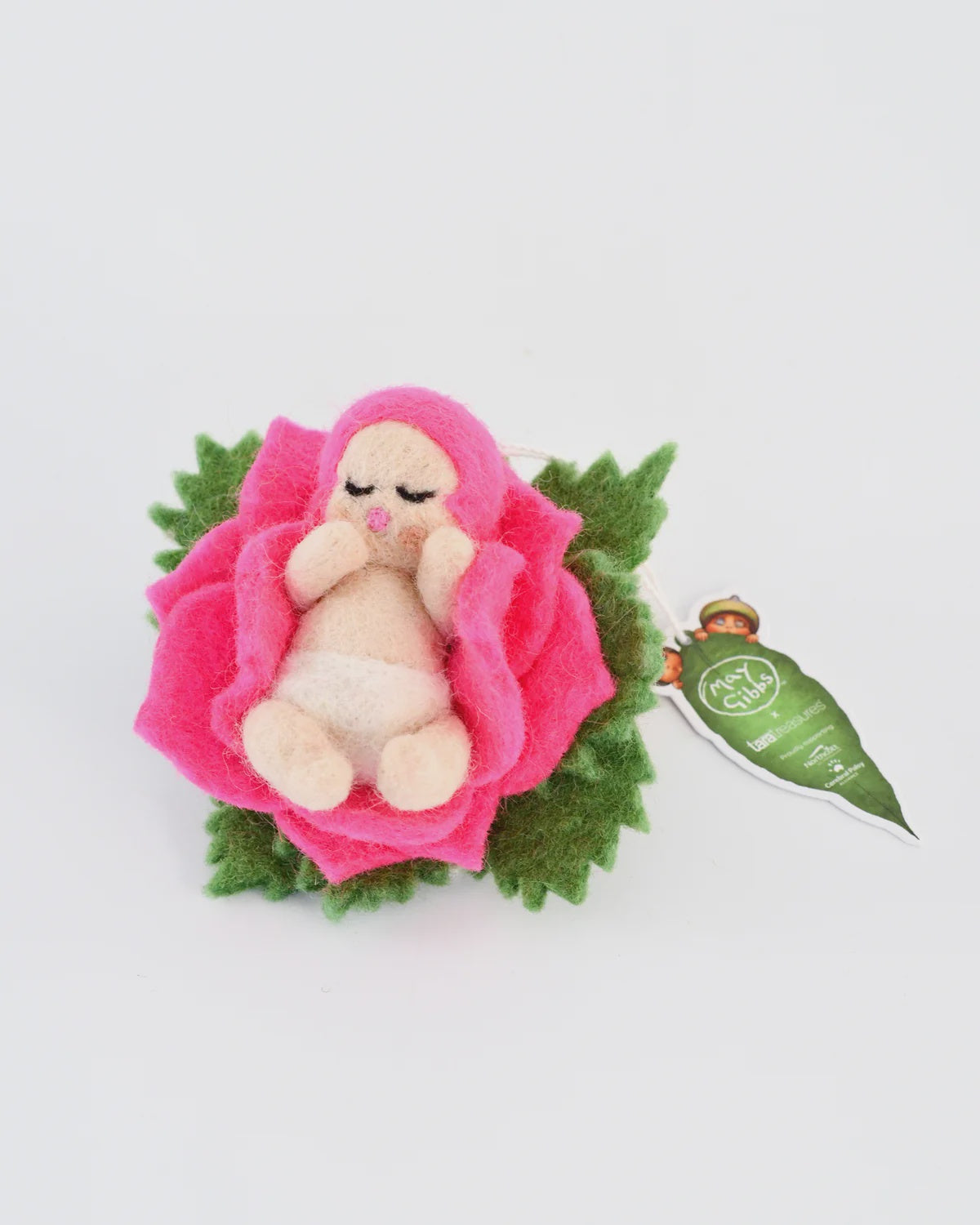 May Gibbs x Tara Treasures - Native Rose Baby Toy Ornament
