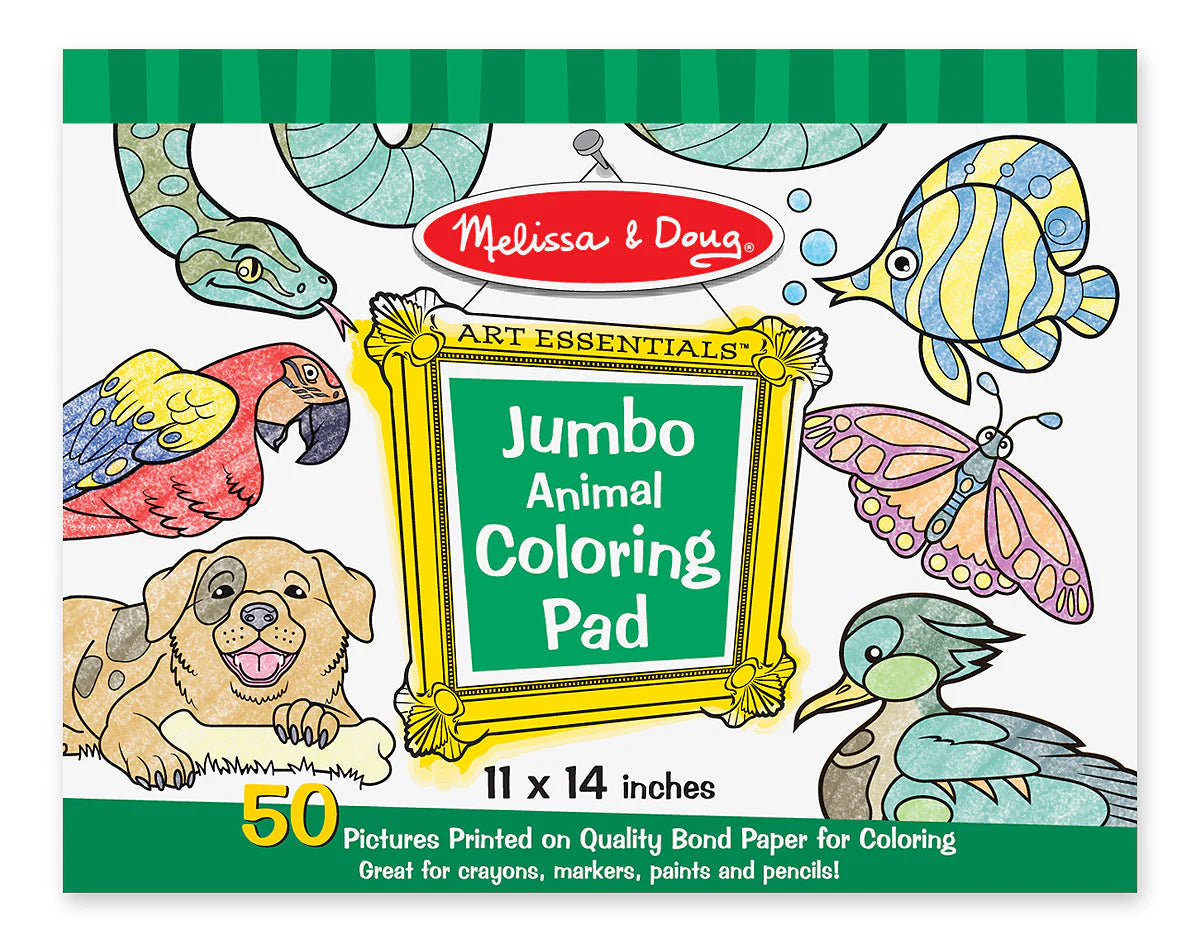 Melissa & Doug Jumbo Colouring Pad - The Toy Station