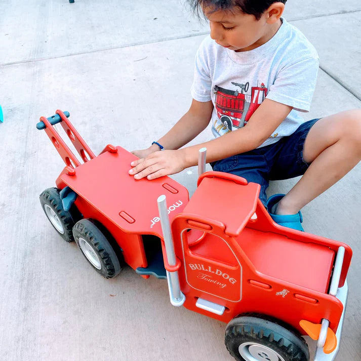 Moover Wooden Rideon Mack Truck - The Toy Station