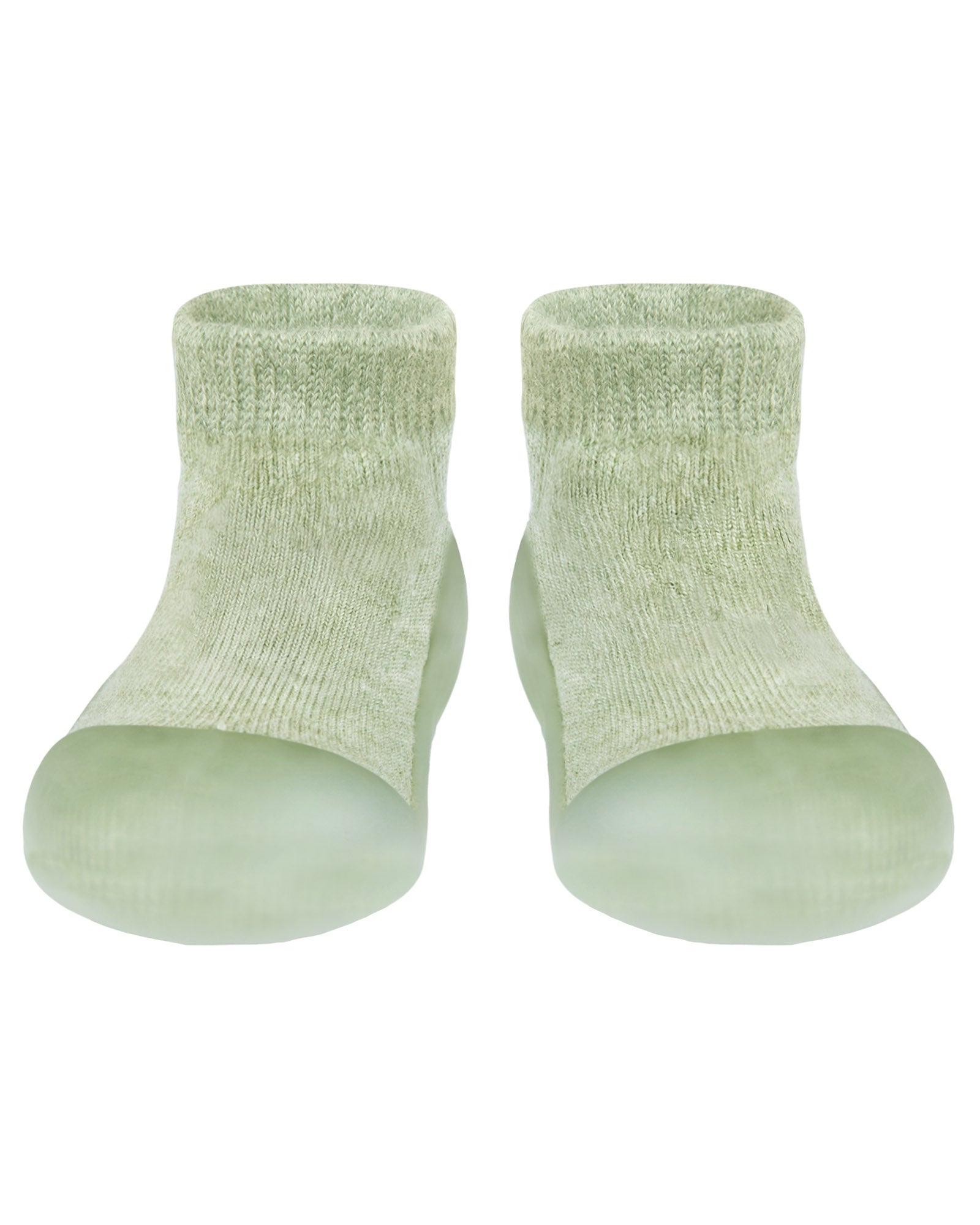 Organic Hybrid Walking Socks Dreamtime Footsteps - Matcha - The Toy Station