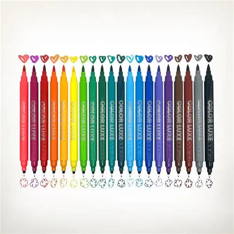 Colour Luxe Double Ended Markers 20pc
