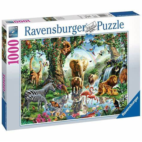Adventures in the Jungle 1000pc Puzzle - The Toy Station