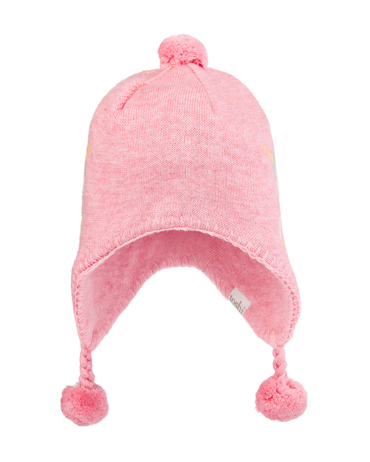 Organic Earmuff Heart Sweet Pea - The Toy Station