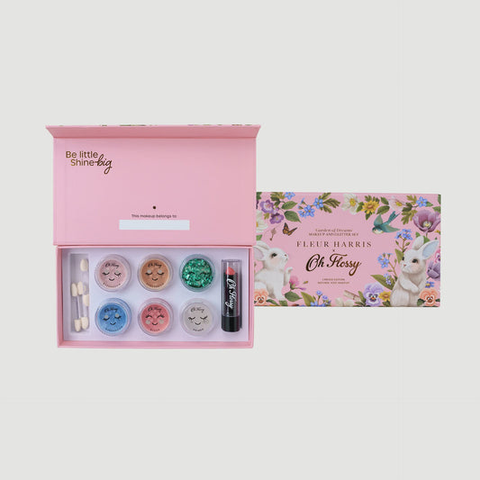 Fleur Harris x Oh Flossy Limited Edition Deluxe Makeup And Glitter Set