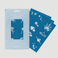Face Paint And Makeup Stencils - Teal - The Toy Station
