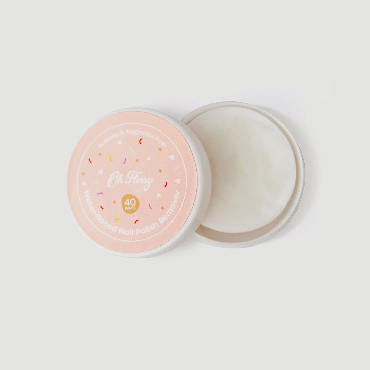 Oh Flossy Water Based Nail Polish Remover Pads