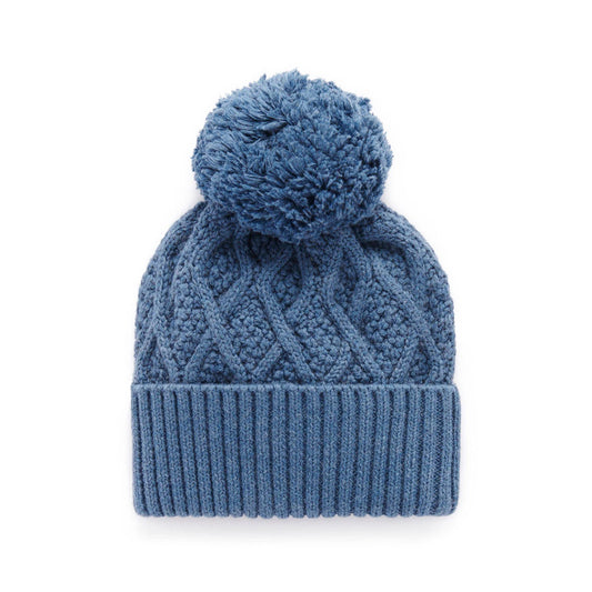 Cable Beanie - Storm Melange