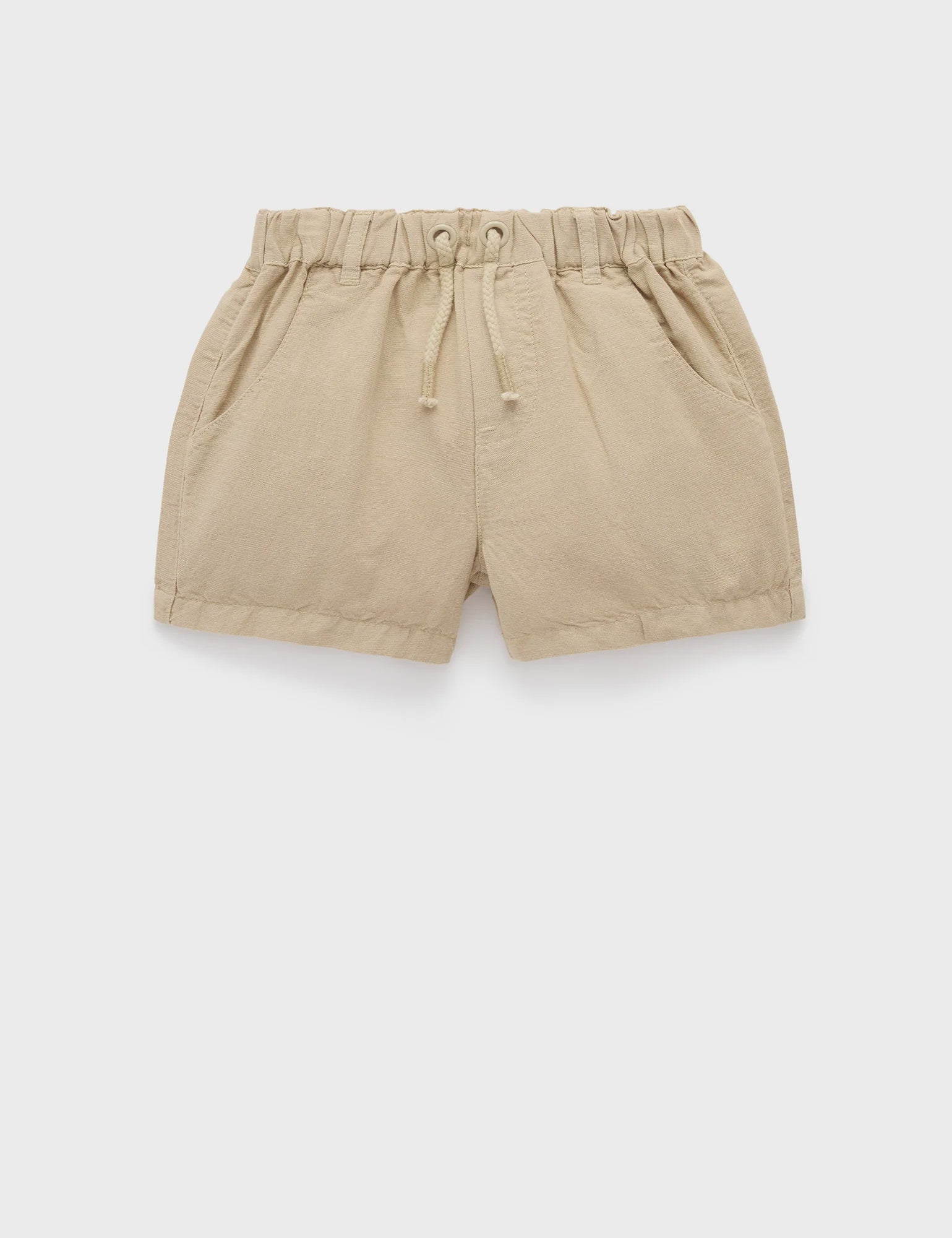 Linen Blend Shorts