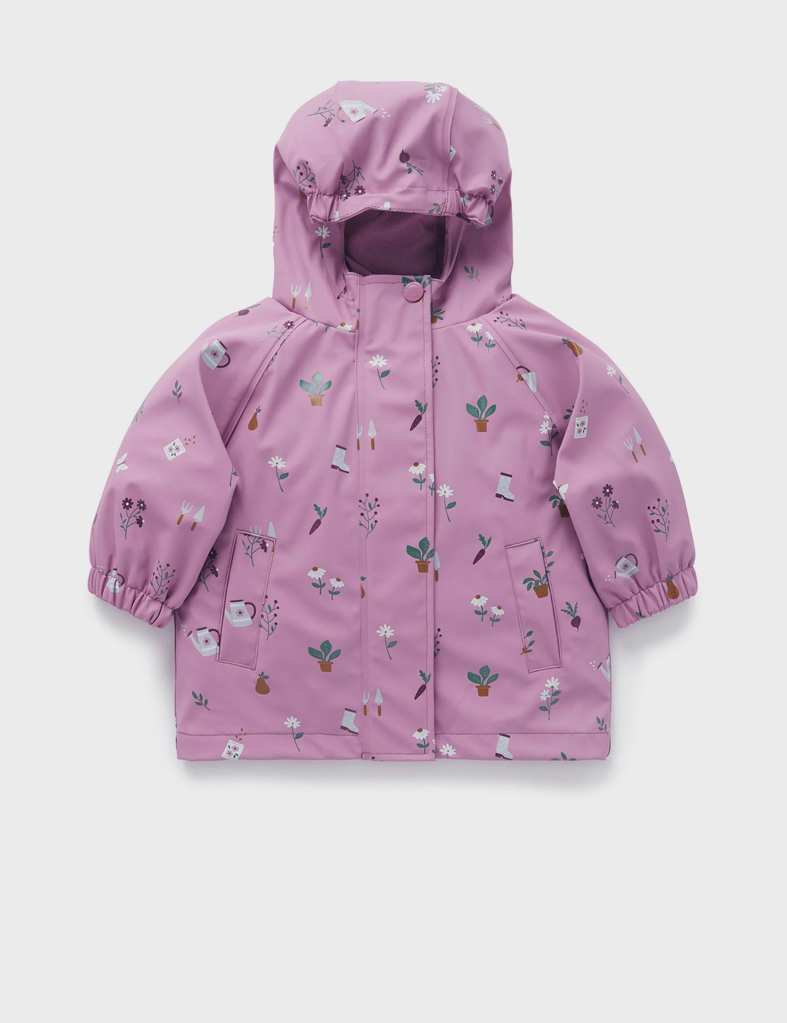 Waterproof Jacket - Gardening Print - The Toy Station