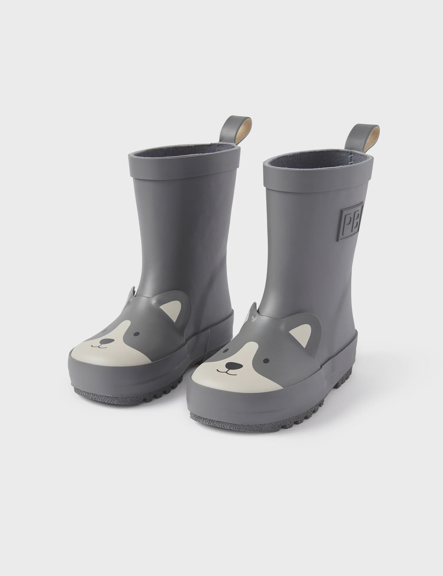 Doggy Gumboots - Charcoal
