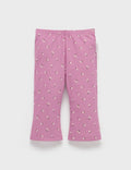 Mini Floral Flared Leggings