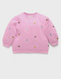 Puppy Embroidered Windcheater