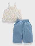 Posy Chambray Set