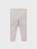 Thick Leggings W/Pocket - Country Floral - The Toy Station