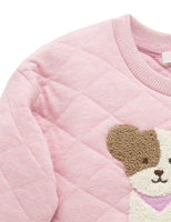 Purebaby Quilted Windcheater - Marshmellow Melange