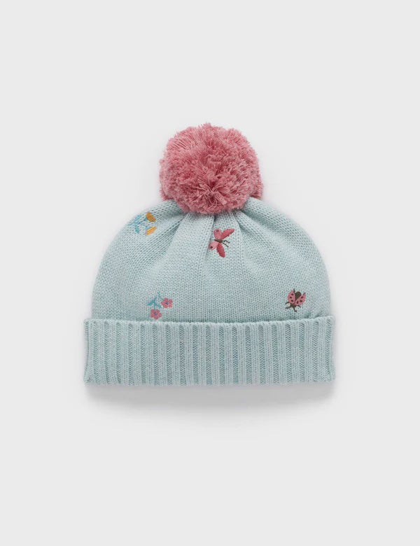 Ladybird Embroidered Beanie
