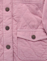 Purebaby Corduroy Sherpa Jacket - Hyacinth