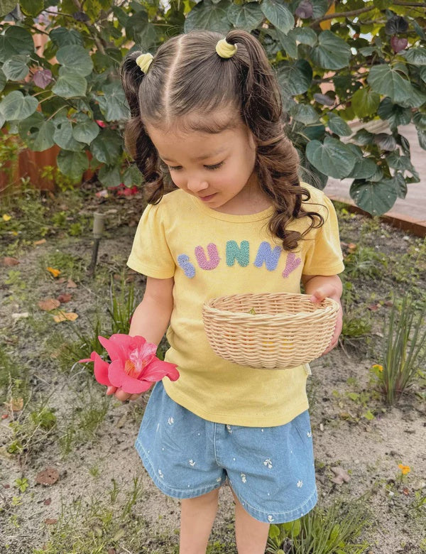 Sunny Pointelle Tee