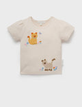 Kitten Pointelle Tee
