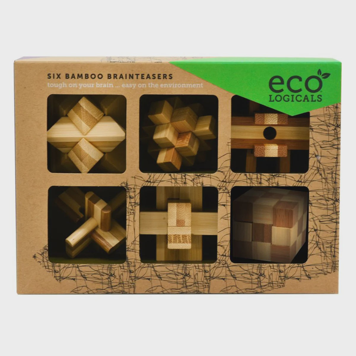Ecological - Six Bamboo Brainteasers