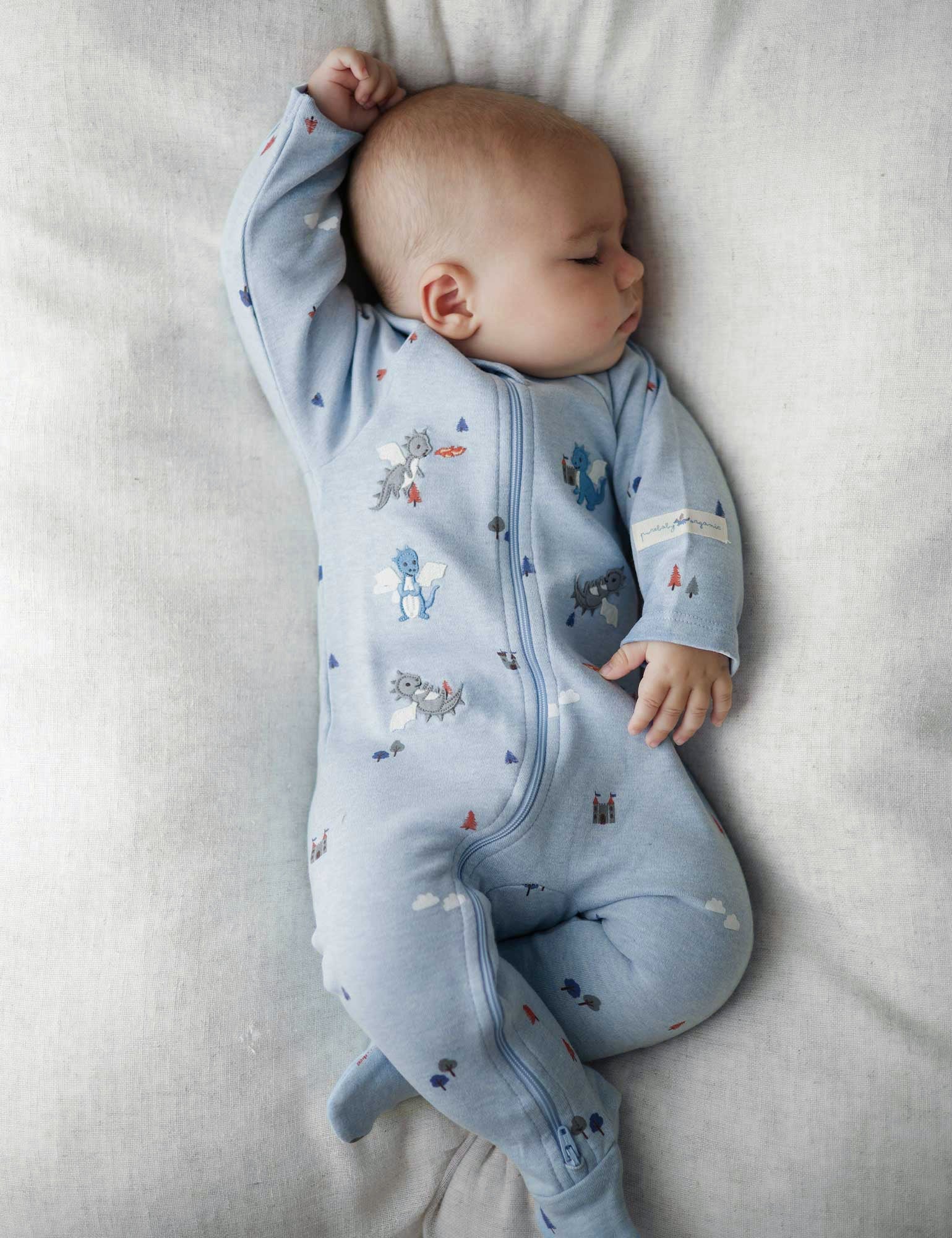 Castle Thick Zip Growsuit