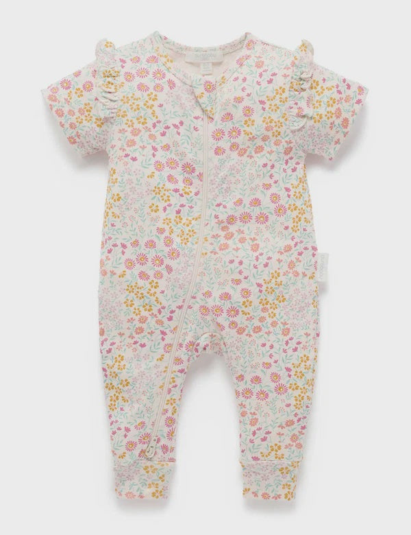 Garden Petals Zip Growsuit