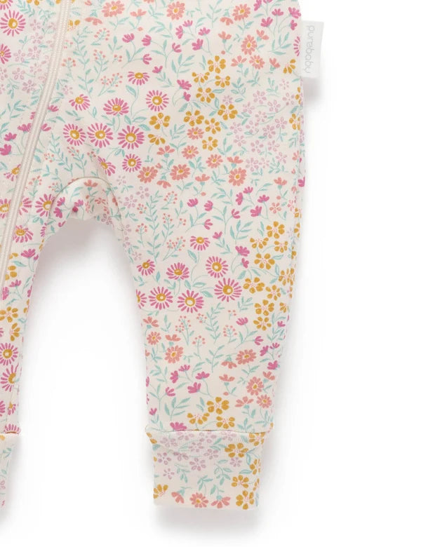 Garden Petals Zip Growsuit