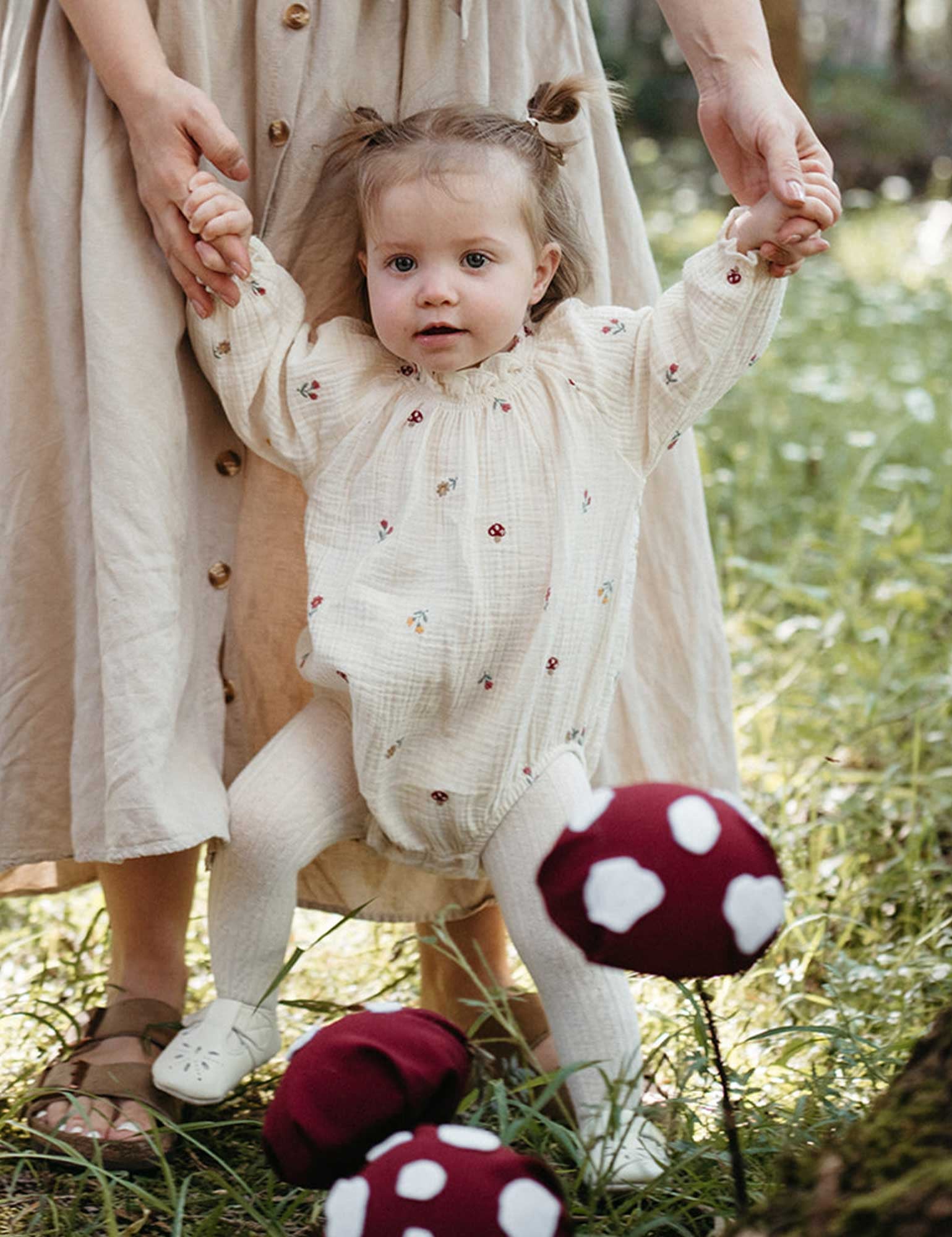 Forest Embroidered Bodysuit