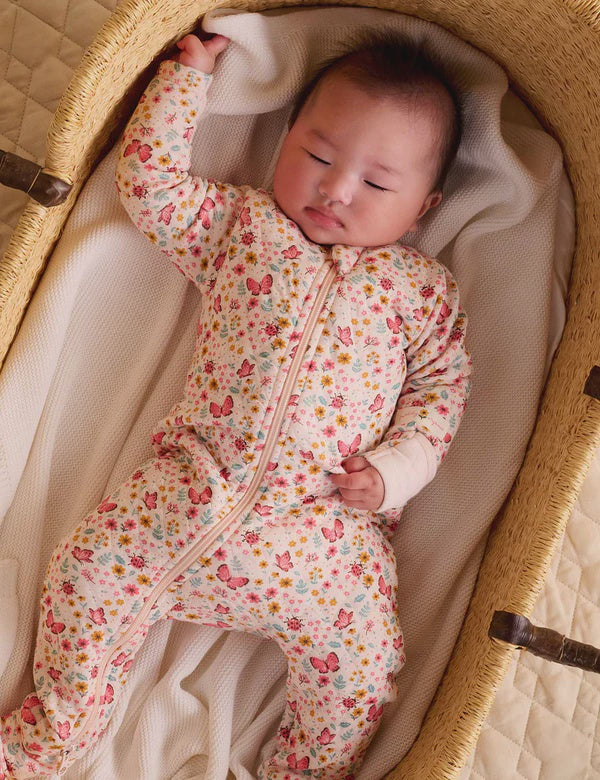Butterfly Quilted Growsuit