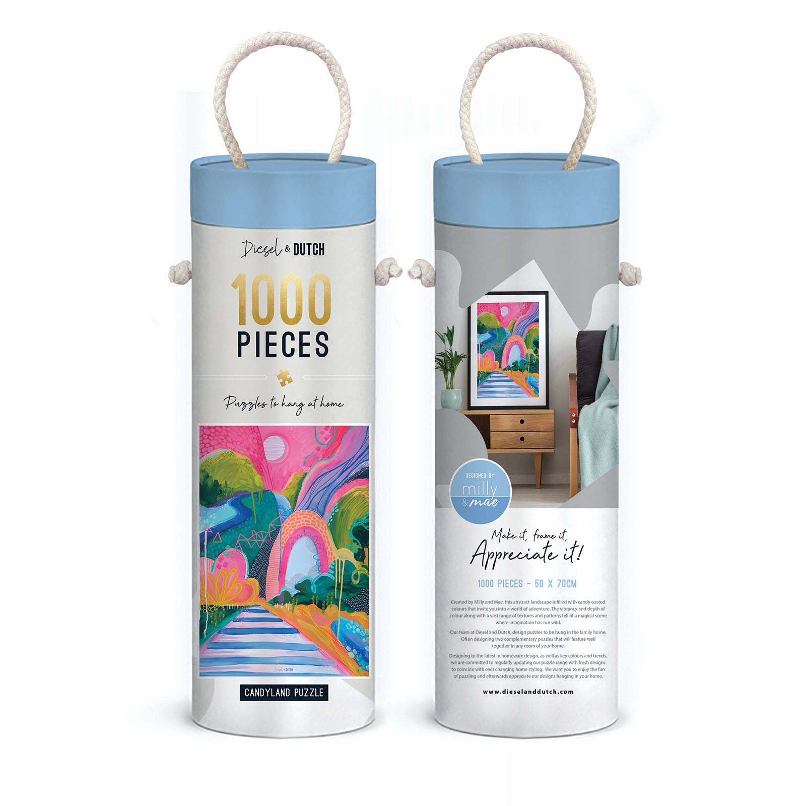 Candyland 1000pc Wall Puzzle - The Toy Station