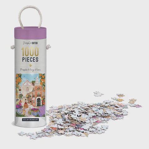 Sicilian Dreamscape 1000pc Wall Puzzle - The Toy Station