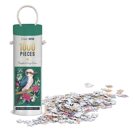 Blue-Winged Kookaburra 1000pc Wall Puzzle