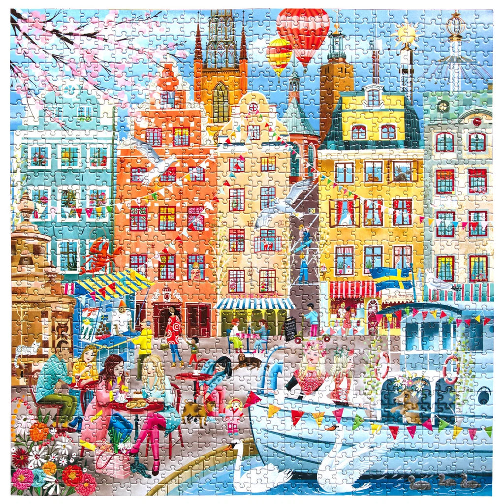 eeboo Stockholm 1000 Pc Puzzle