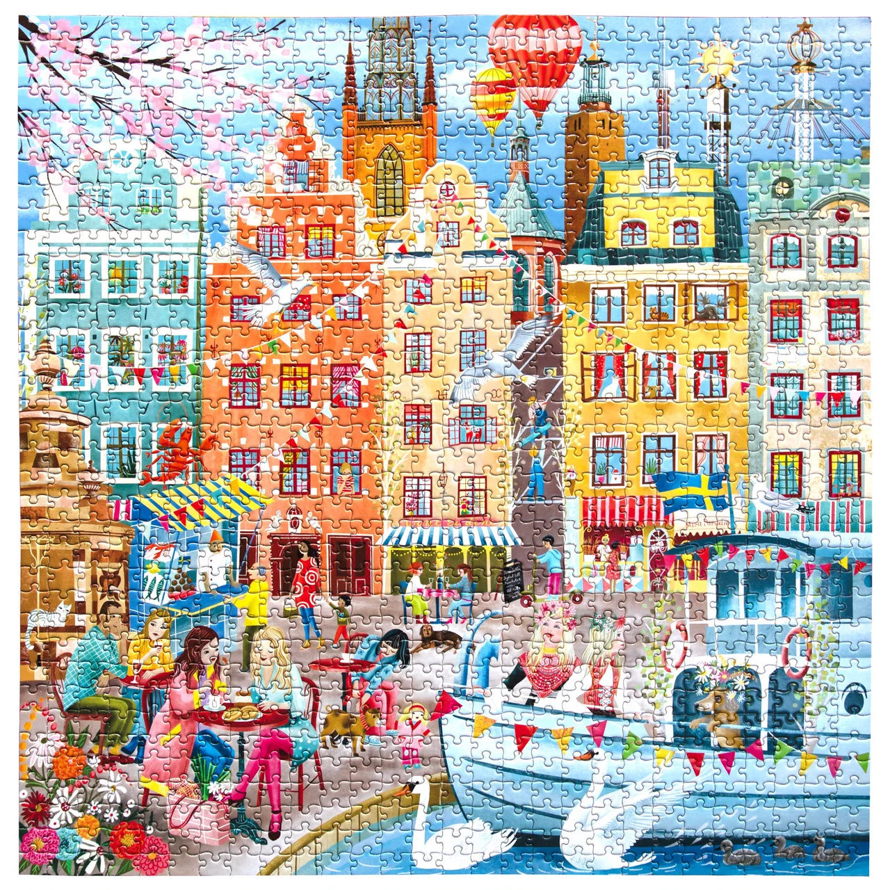eeboo Stockholm 1000 Pc Puzzle