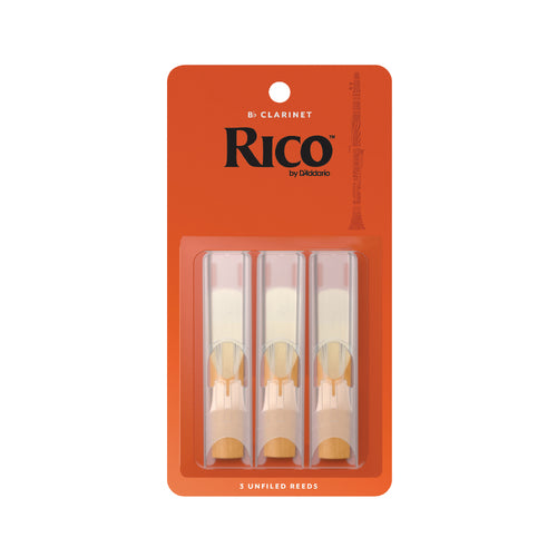Rico Size 1.5 Bb Clarinet Reeds 3pk