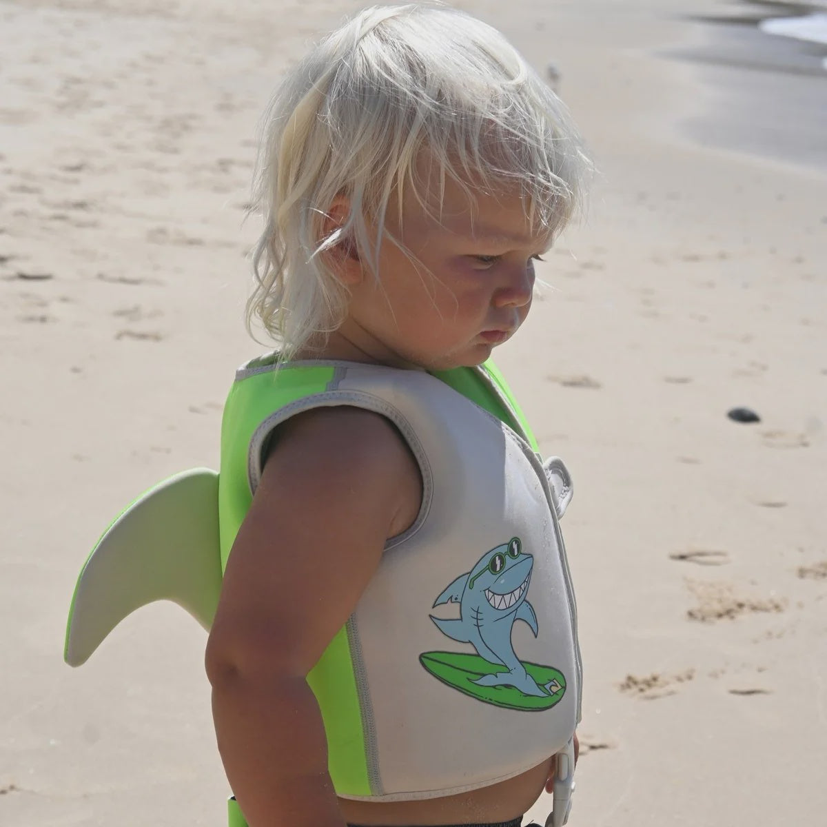 Kids Swim Vest Shark Shred
