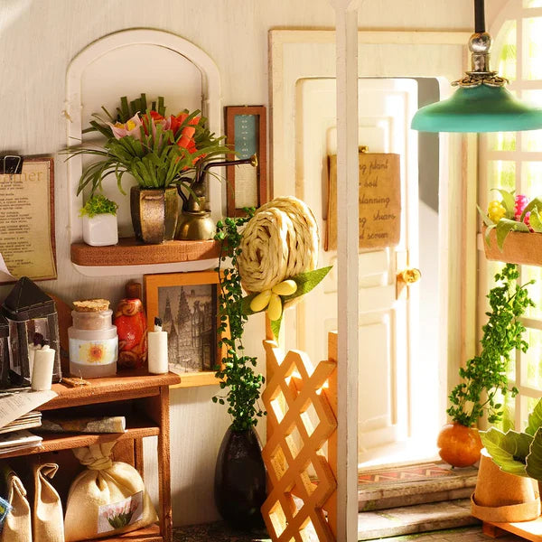 Robolife DIY Miniature House Millers Garden - The Toy Station