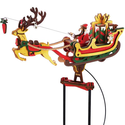 DIY Pendulum Balance Santa on a Sleigh