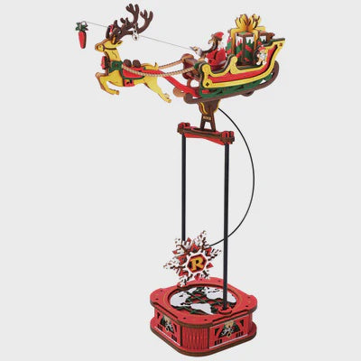 DIY Pendulum Balance Santa on a Sleigh – The Toy Station