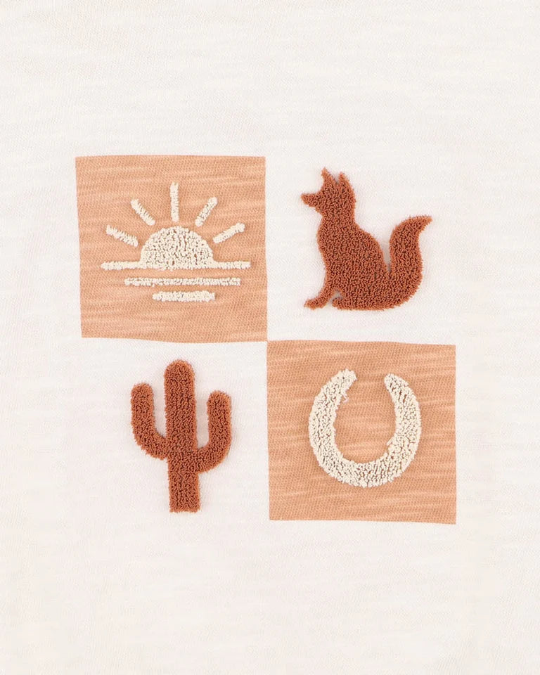 PHOENIX ORGANIC TUFTED BODYSUIT