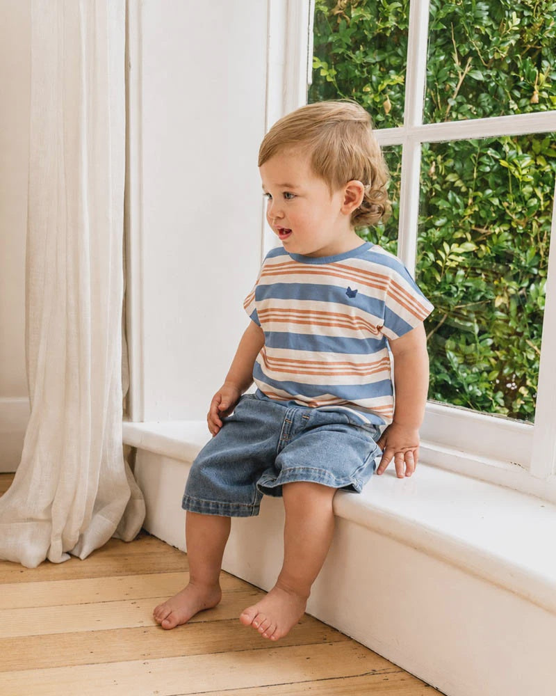 PHOENIX STRIPE TEE
