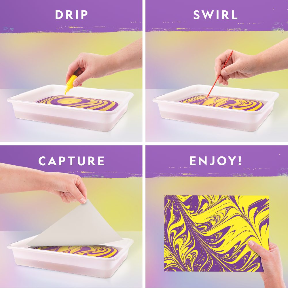 National Geographic Paint Marbling Craft Kit - The Toy Station