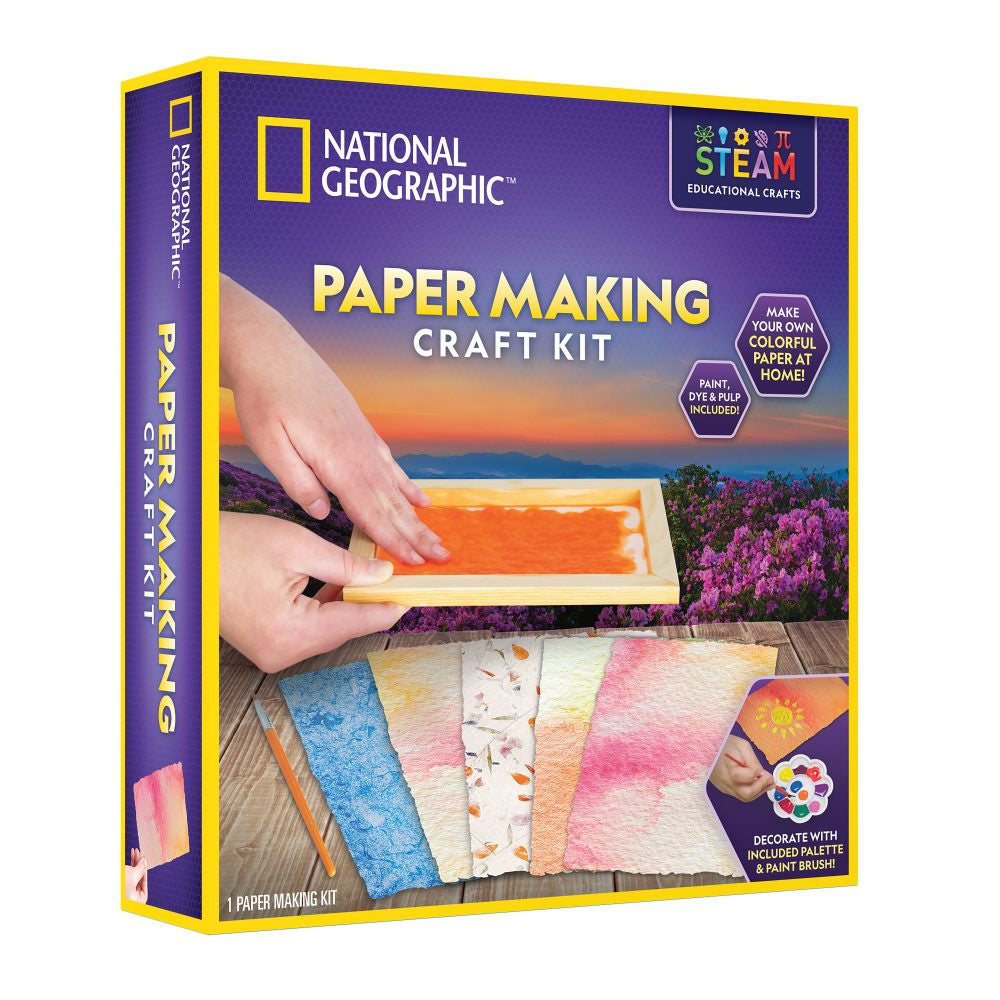 National Geographic Paper Making Craft Kit - The Toy Station