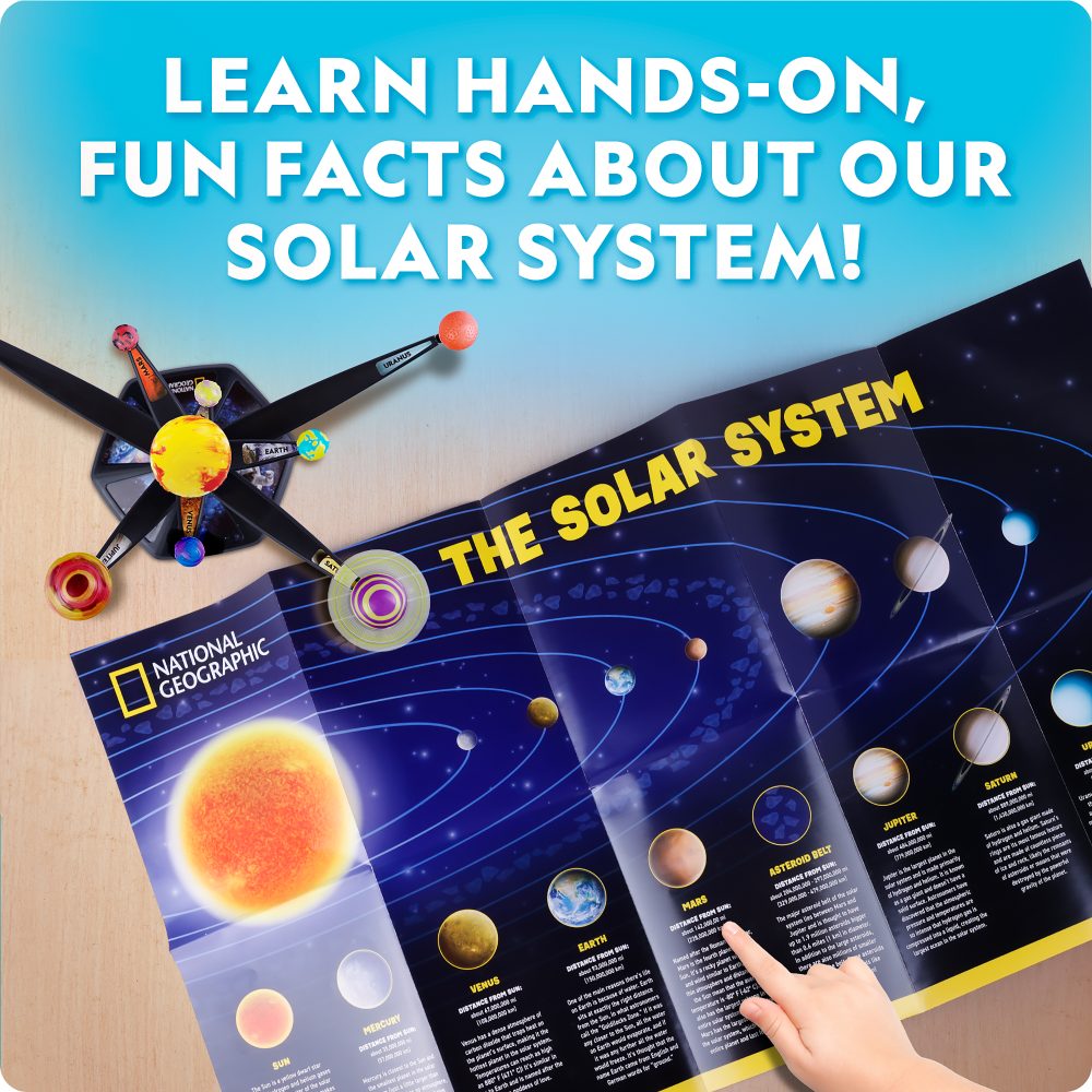 National Geographic Glow-In-The-Dark Solar System Activity Kit - The Toy Station