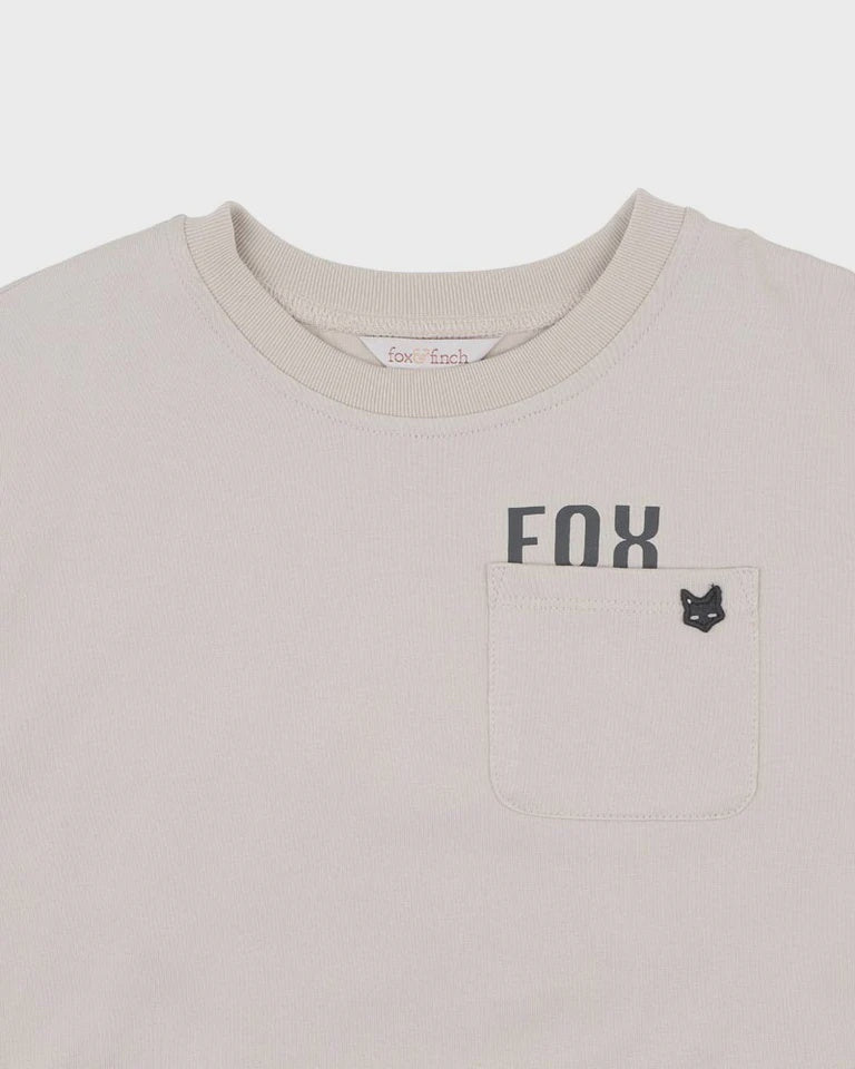 Fox & Finch OUTBACK ADVENTURE FOX LS TEE 3-7 YRS