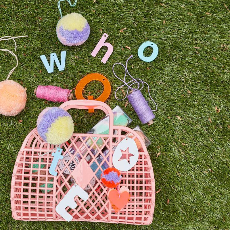 Sun Jellies Retro Basket - The Toy Station